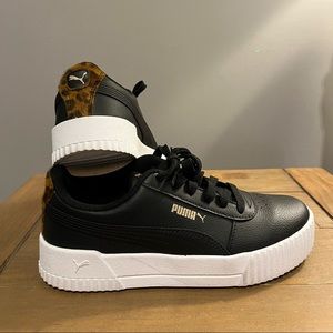 Platform Puma Carina Sneaker - cheetah print